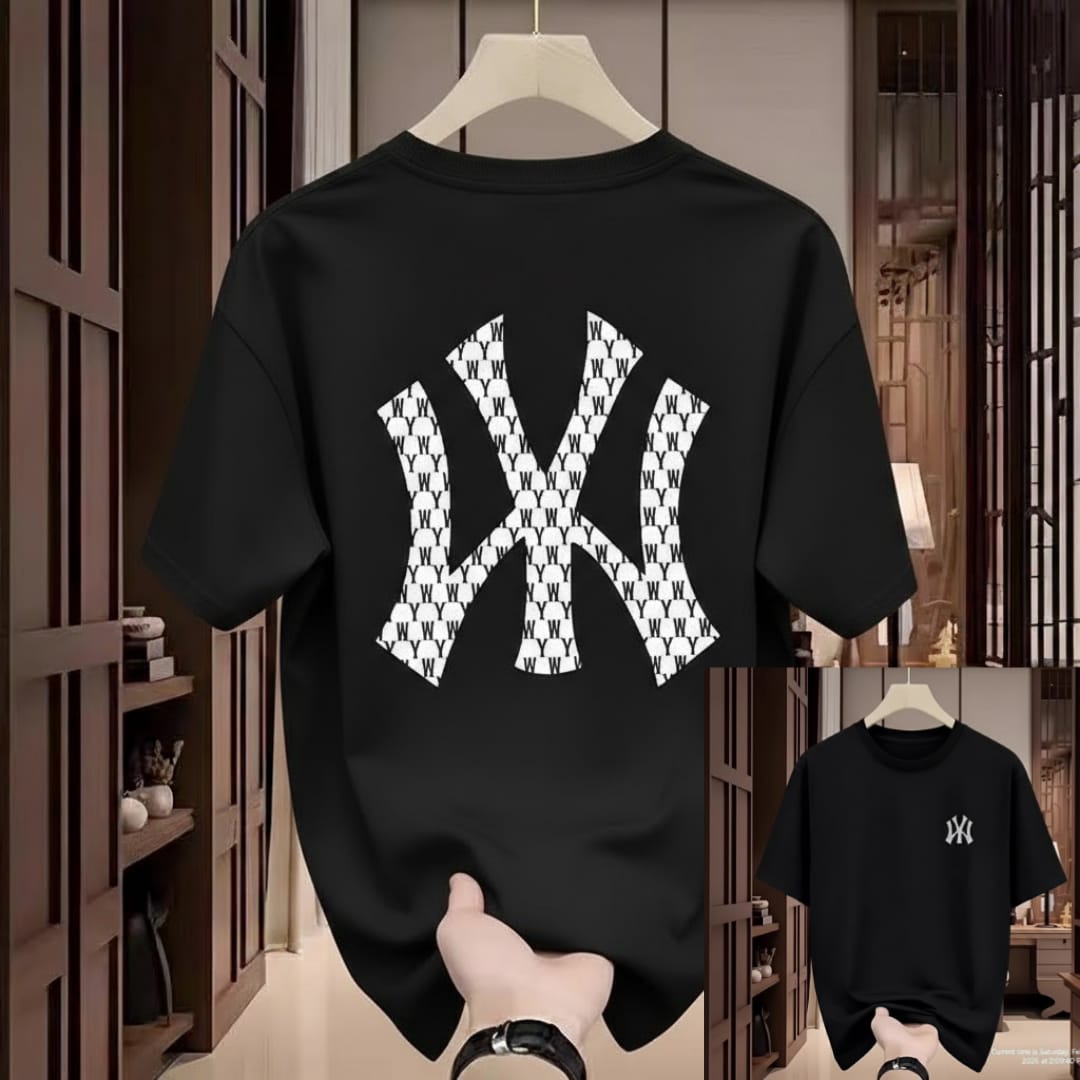Premium China Drop-Shoulder T-Shirts  black