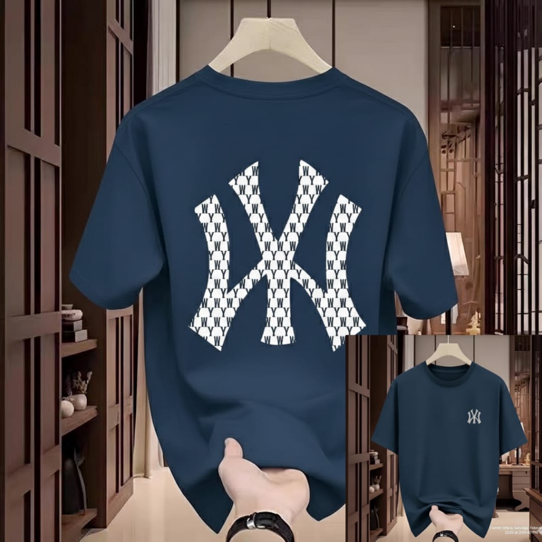 Premium China Drop-Shoulder T-Shirts green blue